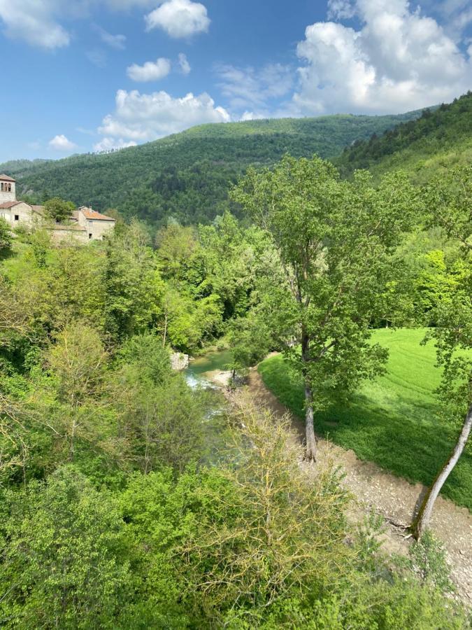 Torre Cavina Villa Palazzuolo Sul Senio Kültér fotó